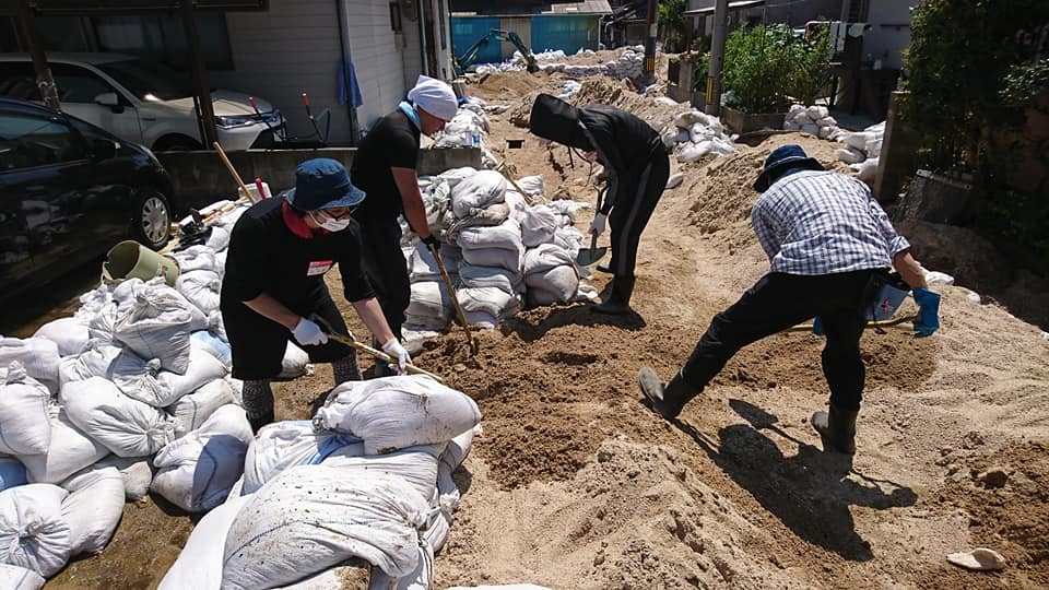 画像：ボラサポ・豪雨災害