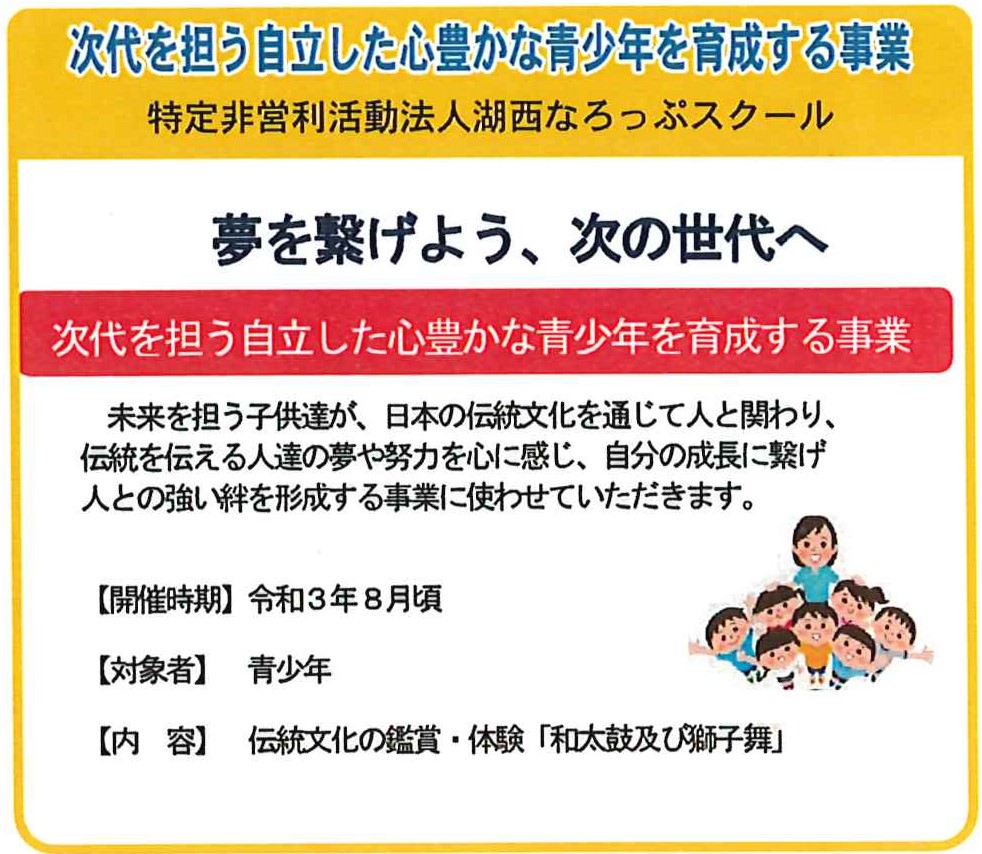 夢をつなげよう 未来を担う心豊かな子ども達を育てる体験事業 赤い羽根共同募金 夢をつなげよう 未来を担う心豊かな子ども達を育てる体験事業 赤い羽根共同募金